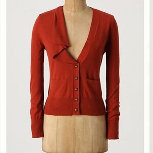 Anthropologie "climate control cardi"